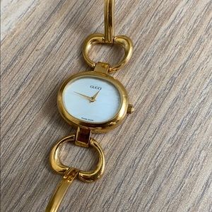 GUCCI Vintage Gold Watch